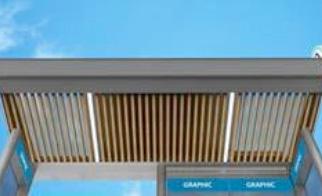 non-cantilever shelters have the option for illuminated or non-illuminated Ad