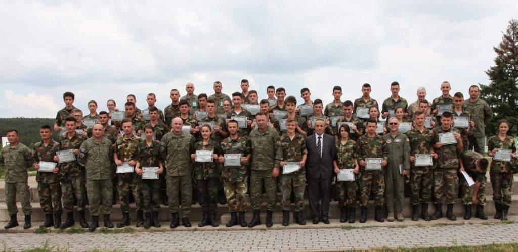 Youth Camp - 2015 Under KSF civil-military cooperation department supervision continued the traditionally youth camp organization within the environment of Command of training and doctrine in Ferizaj.
