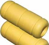 FITTINGS // ACCESSORIES ACCESSORIES HOSE FLOAT Features: High buoyancy. Strong elastic material with excellent resistance to deformation. Material: low density ethylene vyl acetate (EVA).