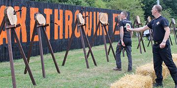 Axe Throwing Move stealthily like Bear to avoid detection from predators.