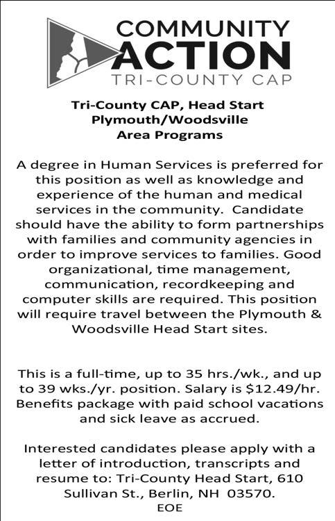 com Now Hirig: Waitstaff Barteder Busser Caterig Dishwasher JOB OPPORTUNITY TOWN OF MOULTONBOROUGH Tow Plaer Classifieds Thursday, Jauary 7, 2016 B7 Steel Erectors, Metal Roof & Sidig Istallers