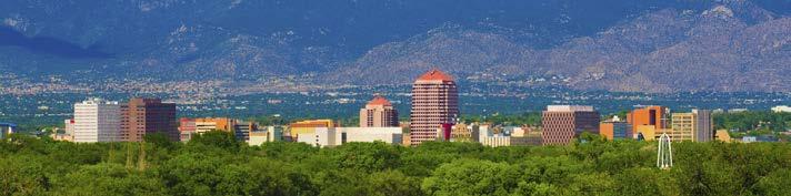 ALBUQUERQUE QUICK FACTS Albuquerque is the state s major commercial center, serving as a hub for business, trade, finance, industry and government.
