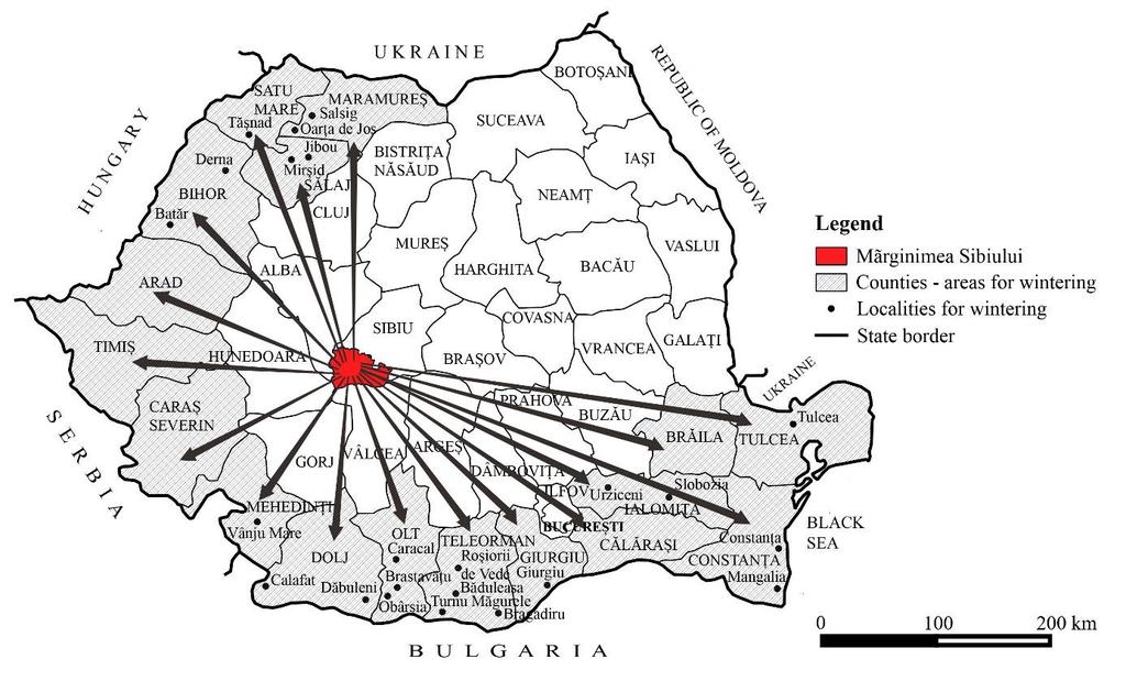 9 Pastoral transhumance in Mărginimea Sibiului 93 Cozia Gorge, or Loviştei, Arefu, Horezu, Novaci, Olteţ lands, etc.).