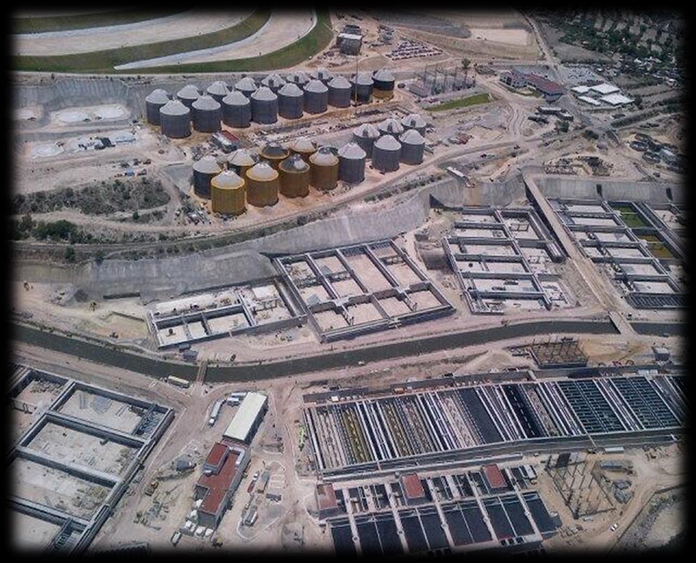 AN ANOTHER PROJECTS: ATOTONILCO WWTP NOMINAL CAPACITY OF 35 CMS S.