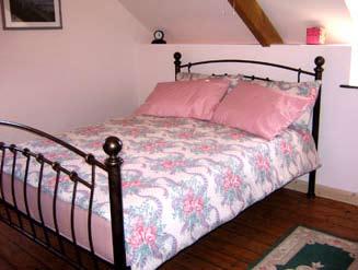 The two bedrooms sleep four and an extra double sofa bed is also