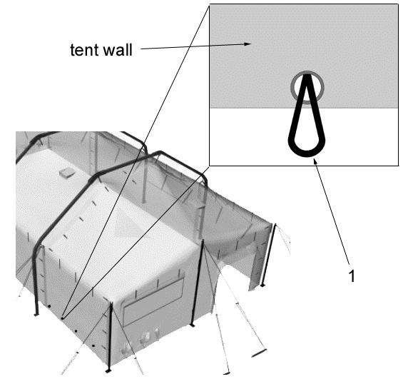 TENSIONING TYPE II TENT SYSTEM - continued TM 10-8340-240-12&P 0005 00 c.