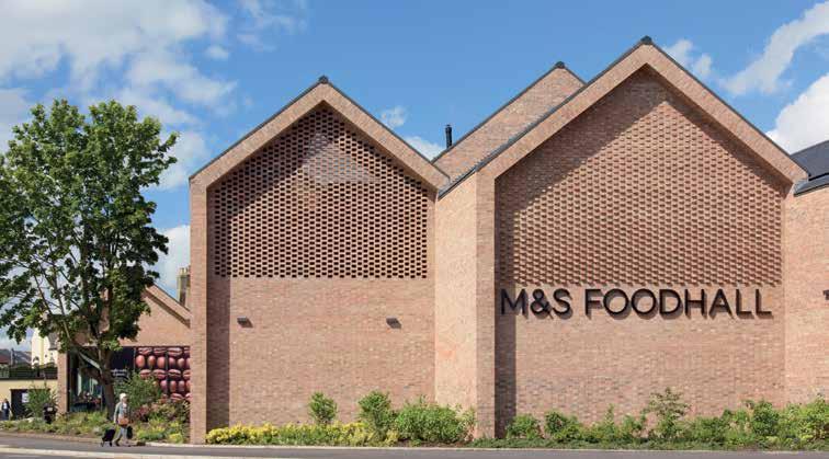 supported M&S for over 30 years, leading the roll-out of Simply Food and foodhalls, major new stores, and