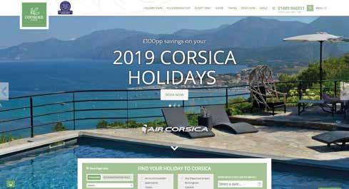 SHORT BREAKS With a flight time of just over two hours from London, Corsica is a great choice for a short break, providing a memorable escape in one of the island s historic towns.