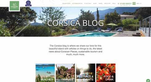 in-depth showcasing of each of our self-catering properties and hotels, to advice and inspiration behind exactly what type of Corsica holiday is best suited to you.