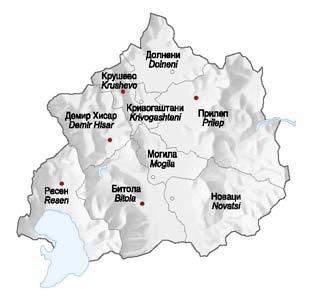 Population profile Pelagonia region The Pelagonia Region is located in the south of the Republic of Macedonia and comprises the Pelagonia basin and the Prespa Lake basin.