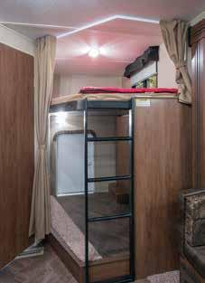 Dutchmen offers a variety of bunk bed