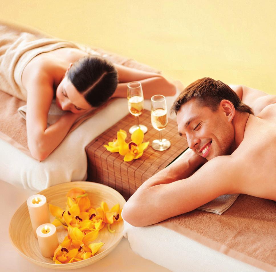 RELAX AND REJUVENATE AT SENSORIA SPA Surrender to your senses at Sensoria Spa, where we offer treatments that incorporate ancient and modern techniques with the finest, most exotic spa products