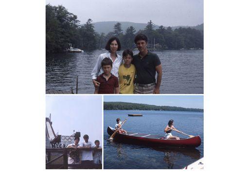 We visited Squam Lake, the site where the popular movie "On Golden Pond" was filmed, twice.
