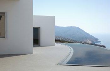 The way this residence opens up to the environment creates a unique connection with nature, and extends the living experience out into the savage beauty of the Cycladic