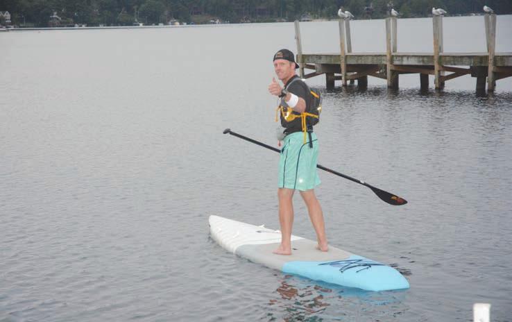 It s somethig that s uique, somethig that has t bee doe, Skelley said of his pla to paddle from Meredith to Wolfeboro o a paddleboard. Paddleboardig is a ew, fu thig to do.