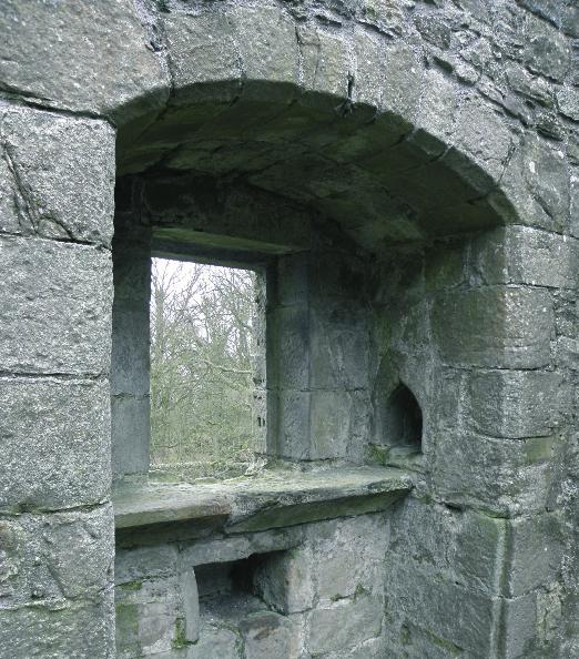 Lochleven Castle. The room above the great hall occupies the whole of the 3 rd floor.