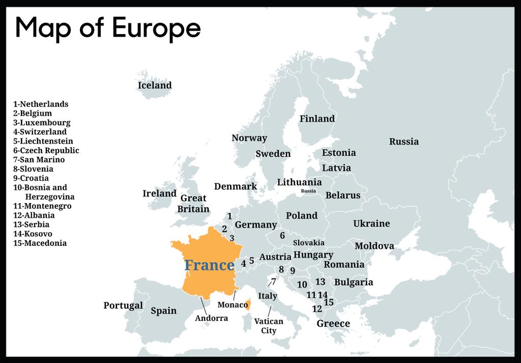 Over the next thousand years, a series of powerful kings ruled West Francia and later France. Several wars were fought, including the Hundred Years' War.