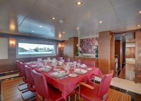 tender for exploring coves and beaches One of the most notable features about BRIO are her 2 VIP cabins - one King Master