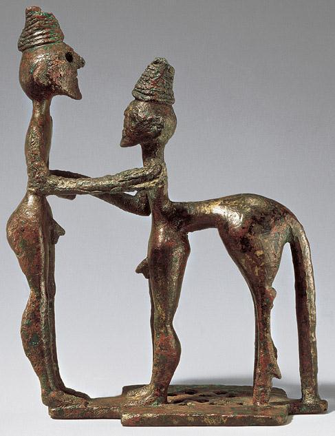 Title: Man and Centaur Medium: Bronze Size: height 4 5 16" (11.1 cm) Date: c.