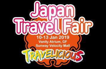 Press Release Japan Travel Fair 2019 ( JNTO ) is pleased to announce that we will be organizing a Japan Travel Fair (JTF) from 10 January 2019 to 13 January 2019.