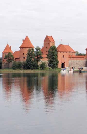 the Art Museum. The castles of Trakai are the best known works of defensive architecturein Lithuania.