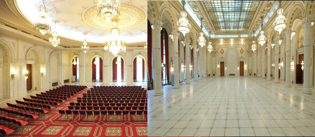 16 Palace of Parliament Was build by Nicolae Ceausescu. The building has a surface of 365.