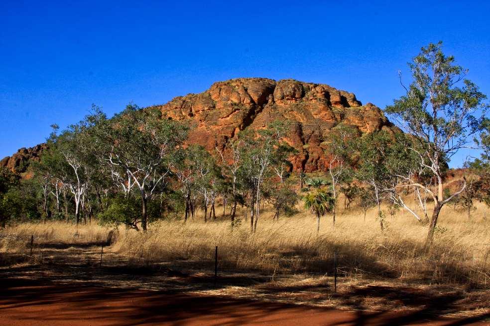 then headed west through an Aboriginal Community and then Humbert Station and entered the Gregory National Park via The Humbert Track.