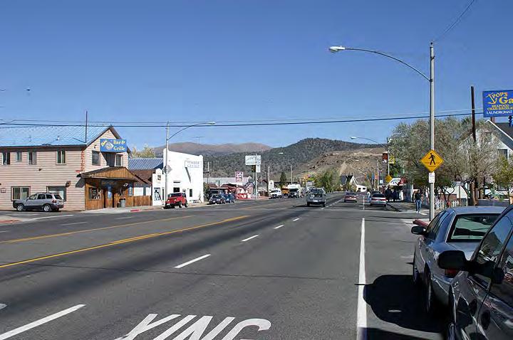 Bridgeport Bridgeport has a population of 575 and is the county seat of Mono County.
