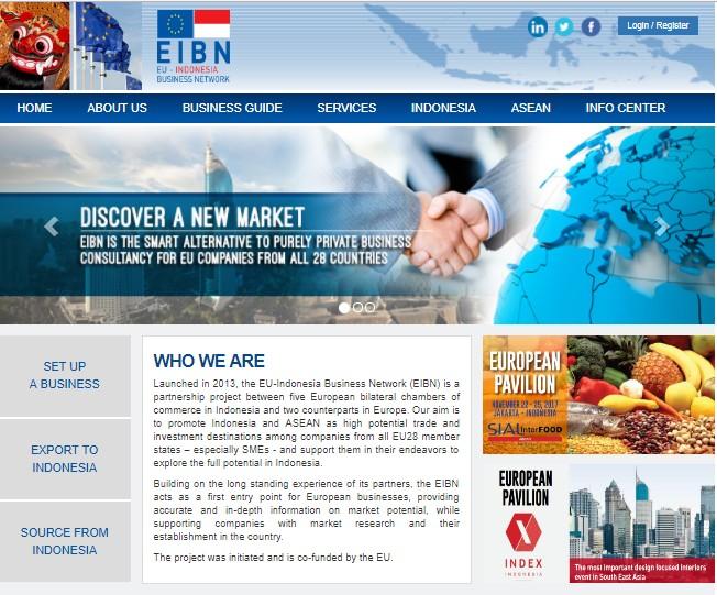 EIBN Attracting EU businesses into Indonesia and supporting
