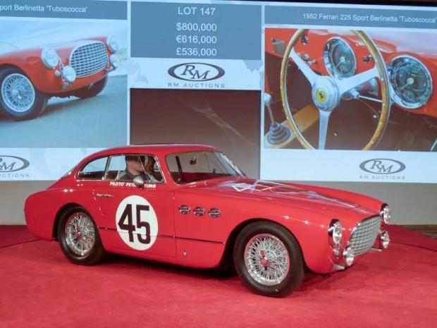 Don Wasserman s Ferrari got 1.2 Million at an RM Auction in Florida I have excerpted info from a rather long history of the car and our late member Don Wasserman.