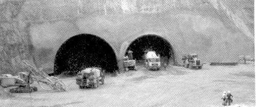 Rapsomatis Road Tunnel D=10m, L=1000m Design for the preparation of a Bid. H p 1997 PARNON SA 14.000.000 (*) Gropa Road Tunnel over the District Road of Arta Trikala D=7.