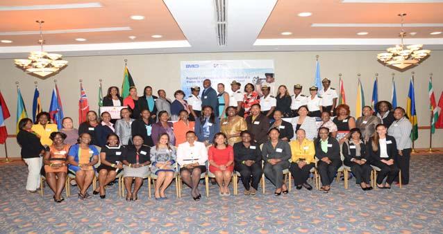 Page 7 WiMAC is formed The Women in Maritime, Caribbean (WiMAC), will join the existing regional groups in furthering the objectives of IMO s 1988 strategy, while promoting the continued education
