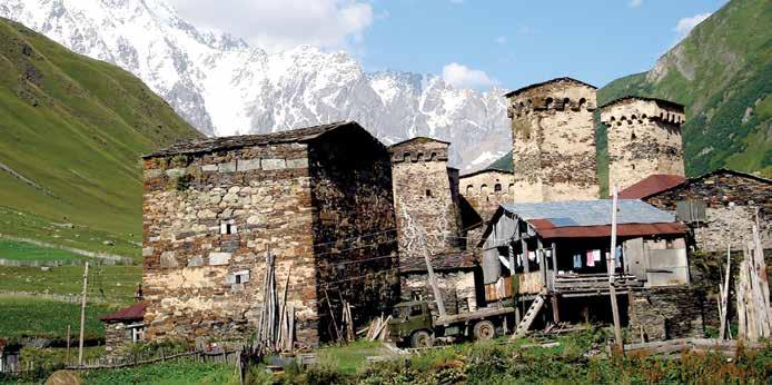 Svaneti Trekking 7 DAYs Small group trekking tour to Georgia BOOK 6 MONTHS IN ADVANCE save 10% Starts from Tbilisi every second saturday 694 MAIN HIGHLIGHTS & SITES: Svaneti region Mestia town