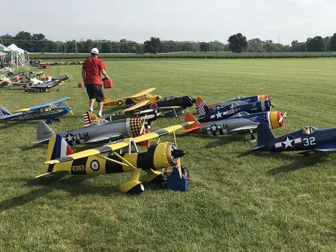The event is held at Wellnitz Field, a remarkable radio control airfield.