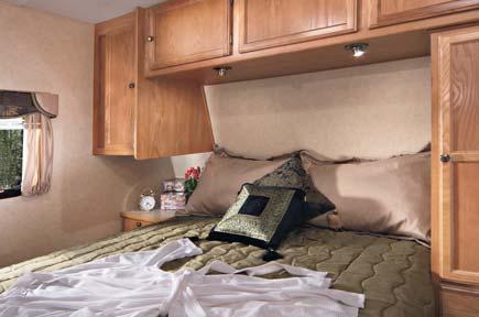 Homestead LITE fifth wheels Homestead s Sierra maple interiors are truly elegant and inviting.