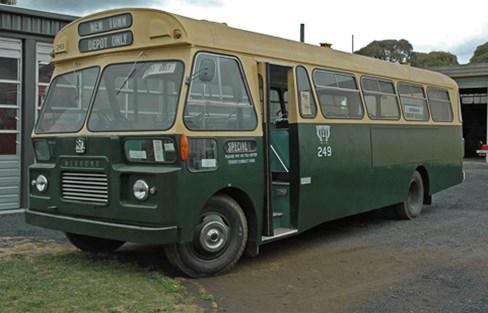 It is the only vehicle in the collection to carry the orange colour scheme used by the MTT from the 1970s until more recent times and it is fully restored and operational.