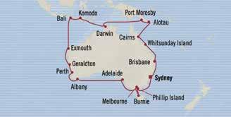 ENCHANTING HOLIDAYS SYDNEY to SYDNEY 31 days Dec 6, 2019 REGATTA Holiday Voyage FREE - 16 Shore Excursios FREE - $1,600 Shipboard Credit Ameities are per stateroom Cairs Allow the magic of Baliese