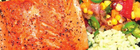 Lime Salmon 4 (6 oz) skinless salmon fillets 3 Tbsp olive oil, plus more for grill 2 tsp lime zest 3 Tbsp fresh lime juice 3 cloves garlic, crushed cup of corn Salt and freshly ground