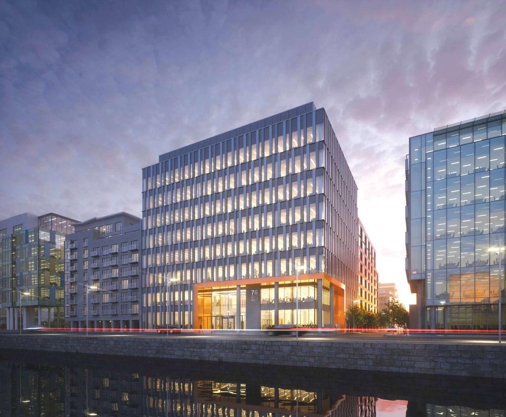 // ONE OF THE LAST WATERFRONT OPPORTUNITIES IN THE SOUTH DOCKLANDS 76 Sir John Rogerson s Quay is a magnificent Grade A HQ office building extending