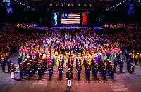 This Afternoon is for the Virginia International Tattoo This largest spectacle of Music and Might in the US offers an astounding display of inspirational military music, majestic massed pipes and