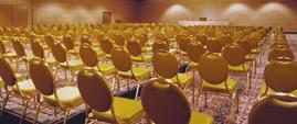 Fire Exit C 50' x 64' CONFERENCE CENTER Ceiling Height: 13' Completely Carpeted Folding Partitions SIZE SEATS