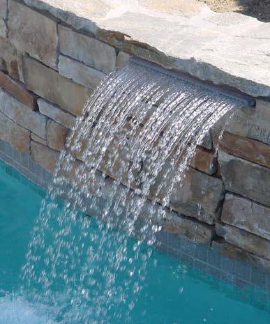 MAKE IT RAIN OR POUR ON DEMAND WaterFall Sheets of liquid glass cascade