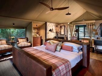 andbeyond Bateleur Camp at Kichwa Tembo, the epitome of tented luxury, is a member of Small Luxury Hotels of the World and comprises just two intimate camps of nine tented suites