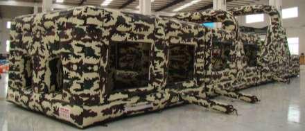 Combat Challenge Obstacle Area required 22m x 6m x 5m