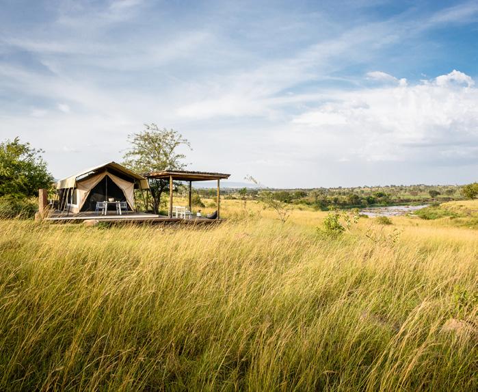 THE MARA EXPERIENCE Accommodation 4 x 1-bedroom tents 2 x 2-bedrooms tents. Exciting activities Daily morning and afternoon game drives with experienced guides. Stargazing, swimming, board games.