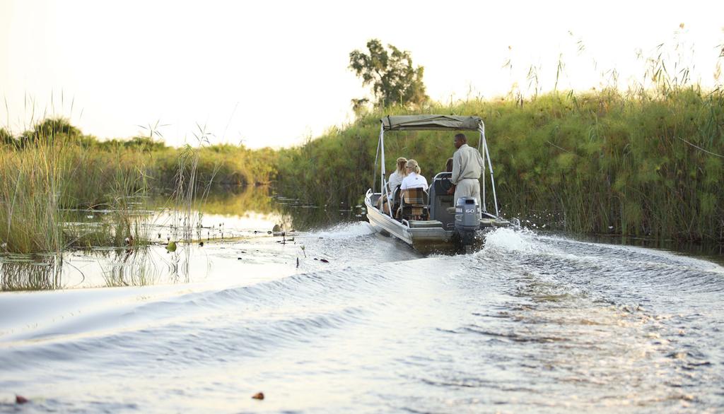 DAY 5-6 Okavango Delta After exploring the Savute, you will be whisked away on a flight to the glorious Okavango Delta