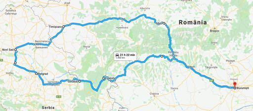 ROMANIA AND SERBIA (1500km) 1 st day BUCHAREST PITESTI (120km) Arrival at Otopeni Bucharest airport.