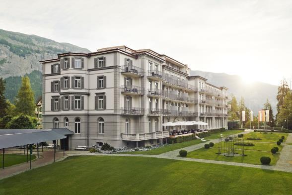 Facts and Information Waldhaus Flims Alpine Grand Hotel & Spa Located in Flims-Laax, the 5-star hotel complex Waldhaus Flims Alpine Grand Hotel & Spa built in 1877 and completely renovated in autumn