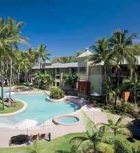 AMPPCV Peppers Beach Club & Spa Overlooking the stunning beach in Palm Cove, it is the ideal location to indulge in tropical relaxation. Beach 15m Shop 3km Map page 41 Ref.