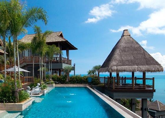 15 uniquely designed pool villas Up to 8 bedrooms